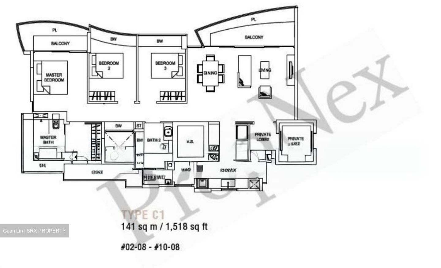 Hallmark Residences (D10), Condominium #606744141